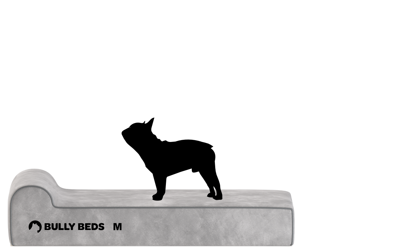 Bully Bed maat Medium geschikt voor de kleine hondenrassen. Populaire rassen voor deze grootte zijn onder andere: Franse Bulldog, Klein
Engelse Bulldog, Staffordshire Bull Terrier, Kleine Pitbull. Niet voor honden
meer dan 25 KG. Bully Bed maat Medium geschikt voor de kleine hondenrassen. Populaire rassen voor deze grootte zijn onder andere: Franse Bulldog, Klein
Engelse Bulldog, Staffordshire Bull Terrier, Kleine Pitbull. Niet voor honden
meer dan 25 KG.