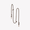 Brown - Hands Free Braided Leash