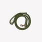 Green - Braided Rope Leash